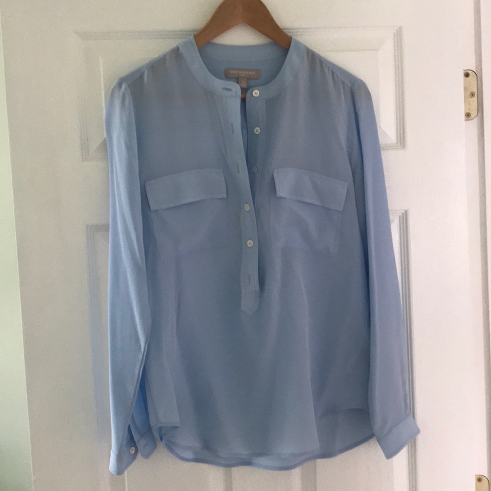 Banana Republic 100% silk tunic